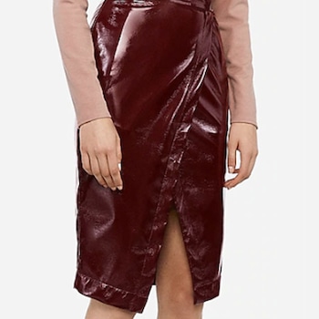 Meghan Markle Red Pencil Skirt